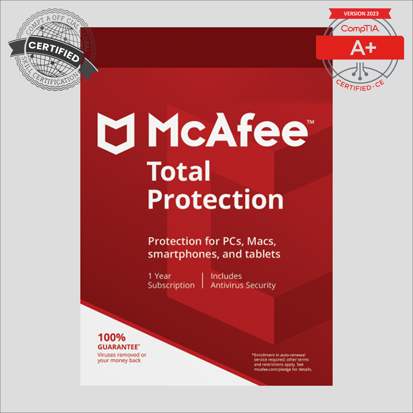 McAfee Total Protection - 1-Year / 3-Devices - USA/Canada
