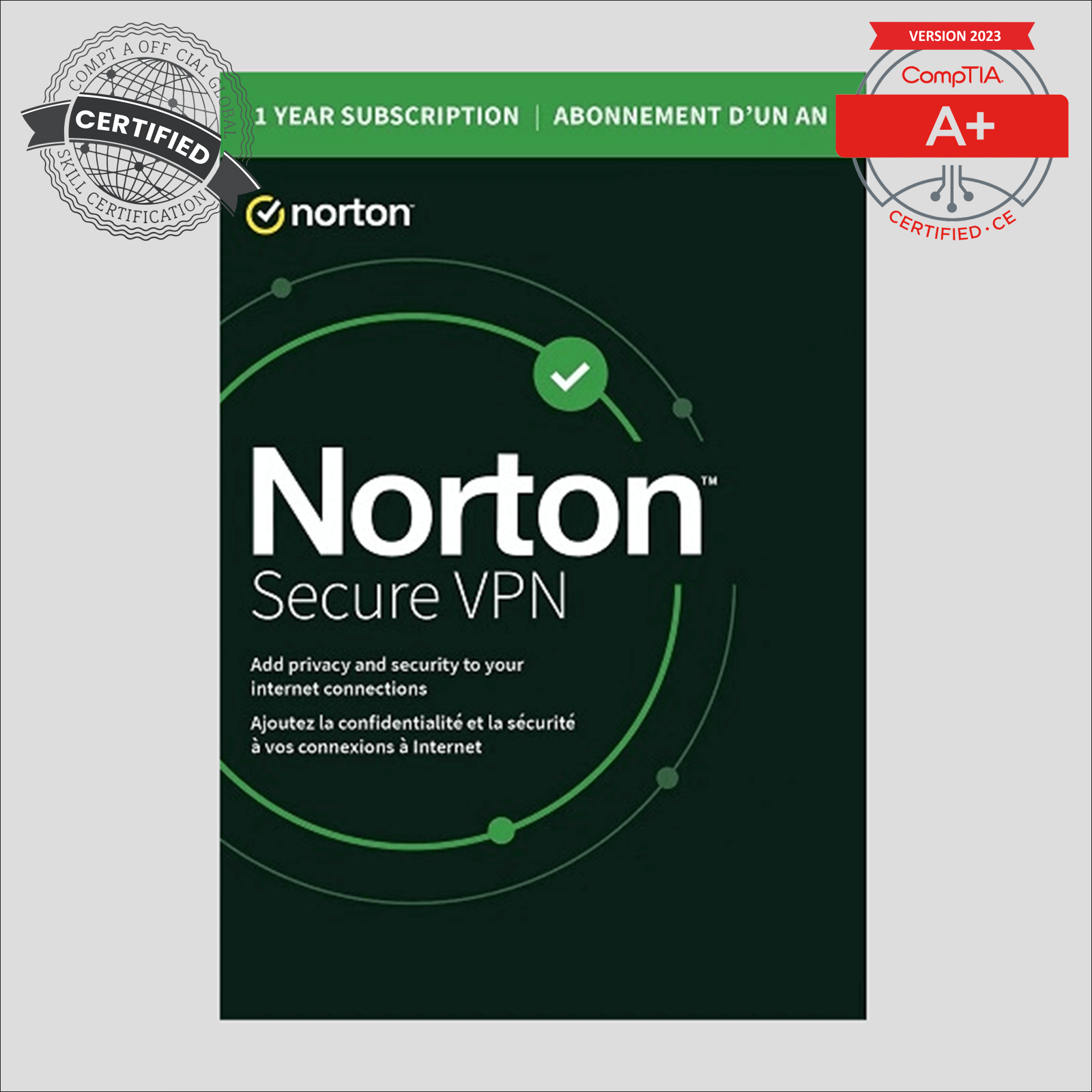 Norton Secure VPN - 1-Year / 5-Device - USA/Canada